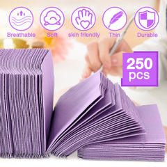 Newwiee disposable patient napkins offer quick cleanup between steps in clinics.