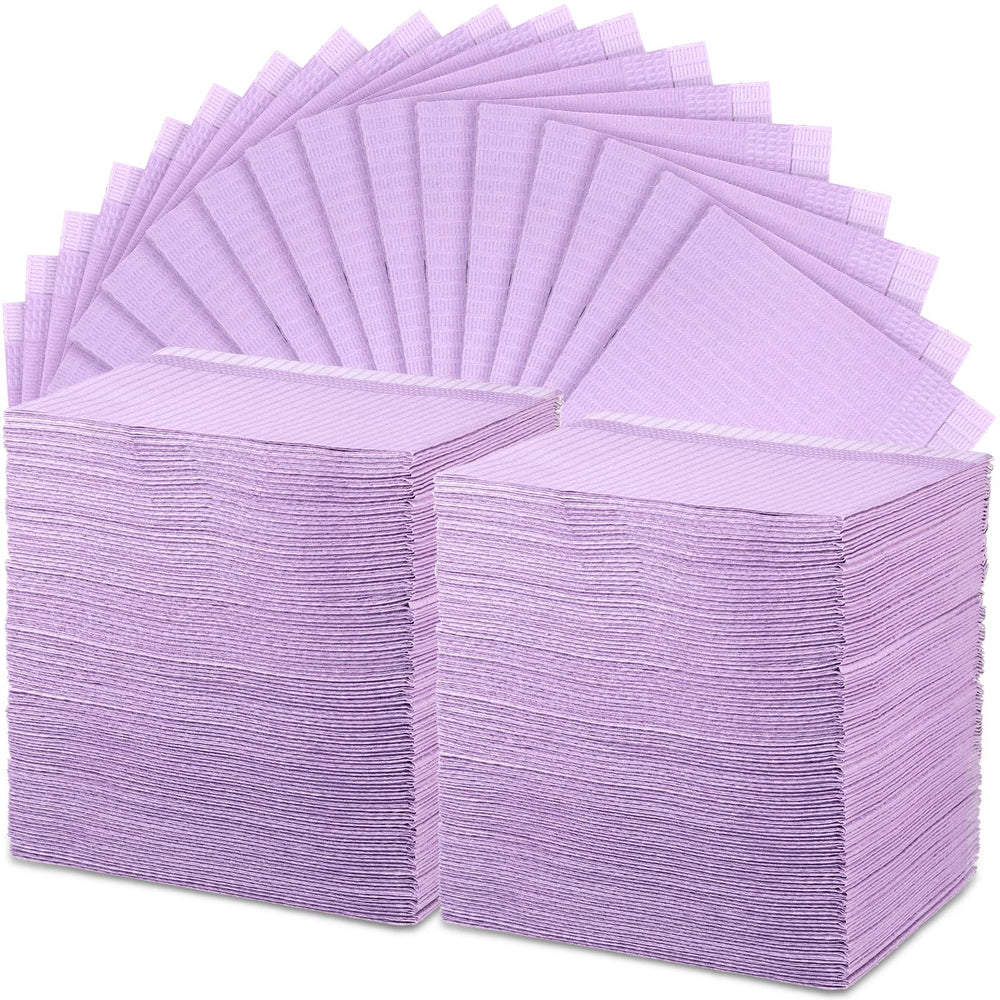 Newwiee nail table towels protect surfaces during manicures and nail sessions.
