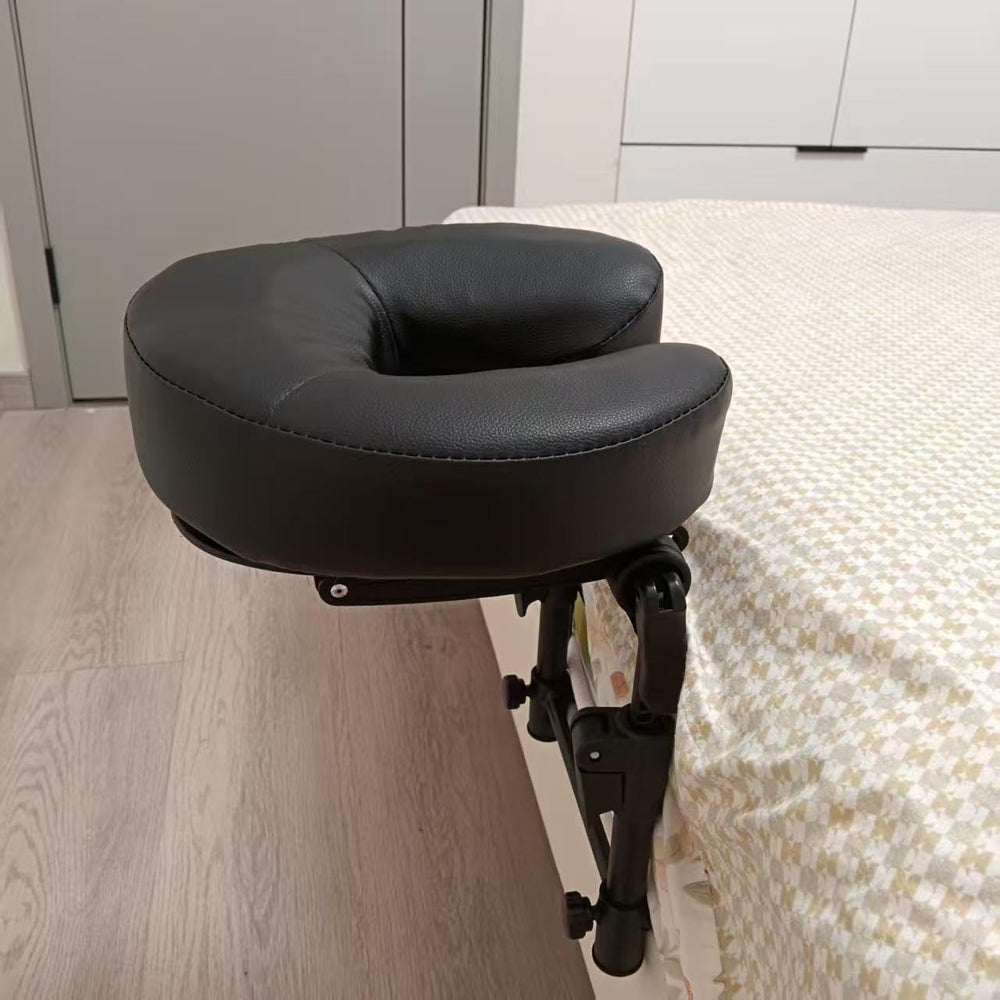 Newworldmassage fully adjustable frame folds compactly for quick setup.