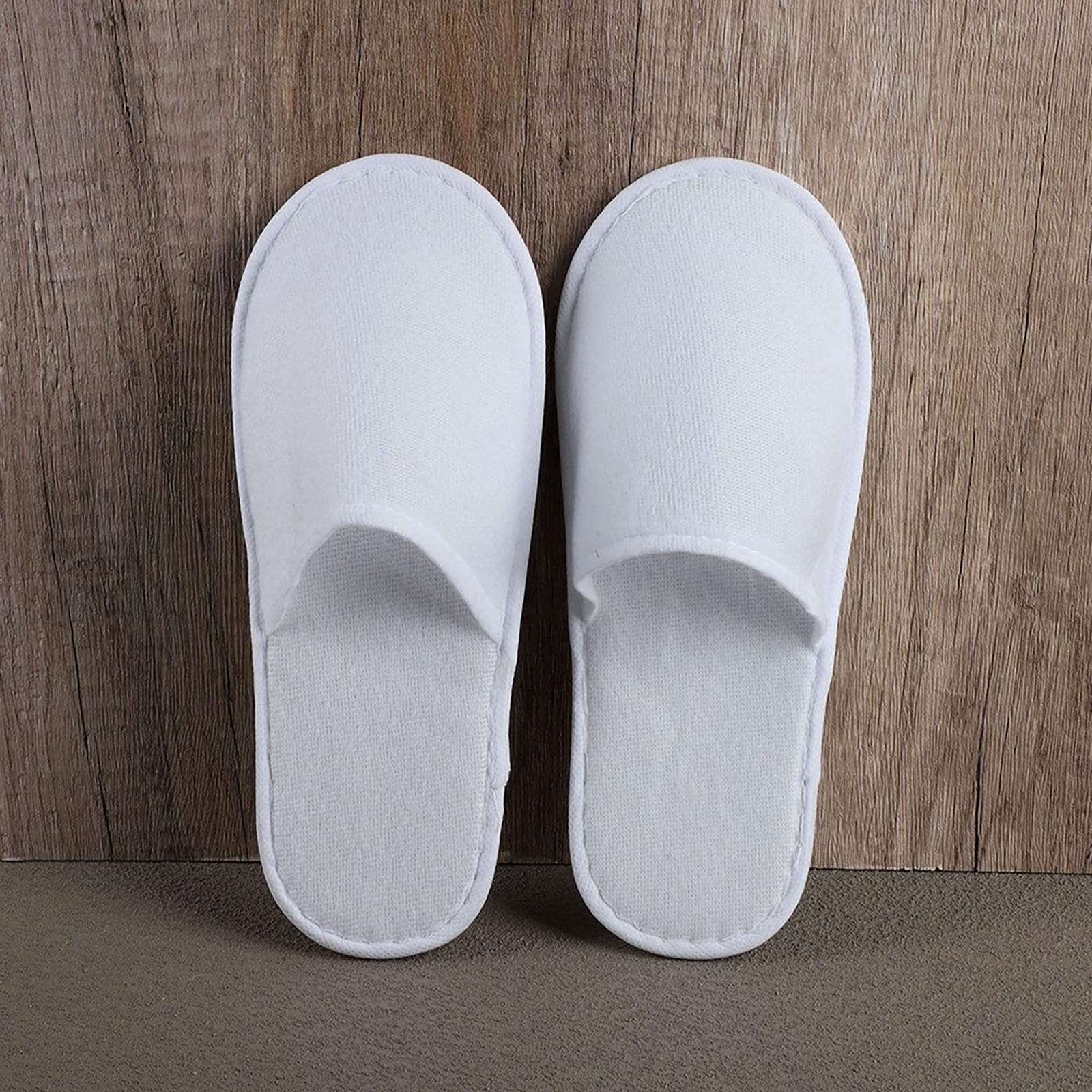 Nexboraque slippers packaging showing 30-pair bulk set for hotels
