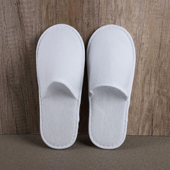 Nexboraque slippers packaging showing 30-pair bulk set for hotels