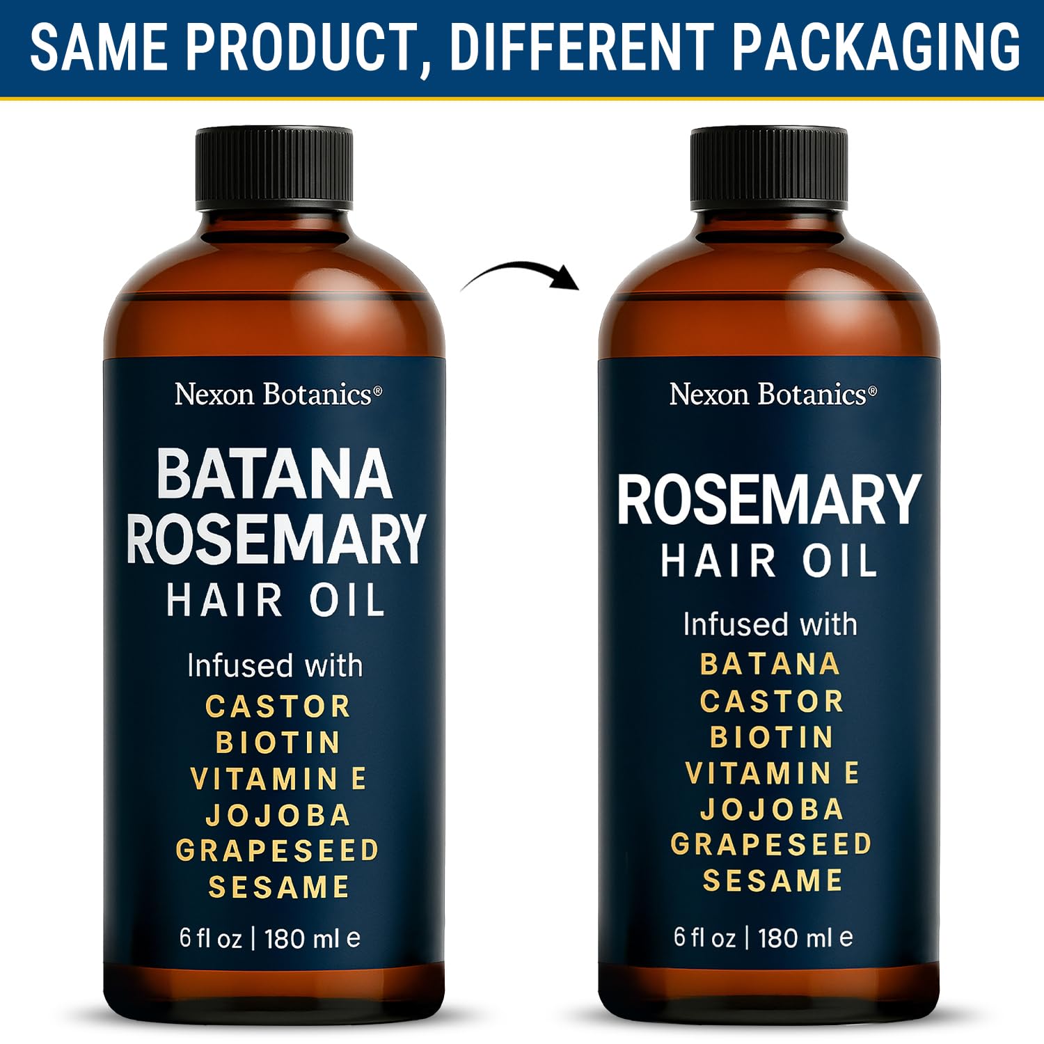 Nexon Botanics lightweight oil quickly absorbs on the scalp.