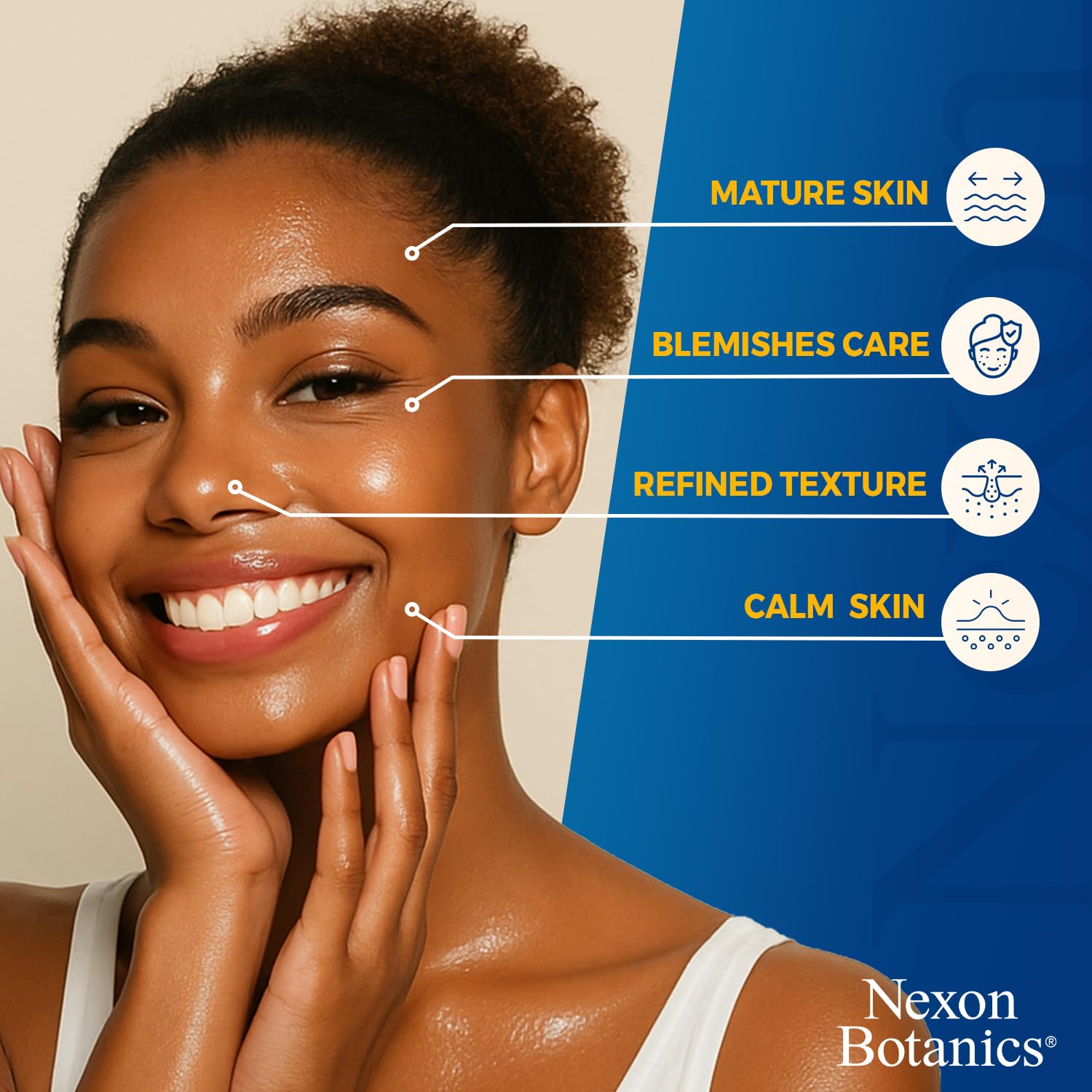 Hexane-free label on Nexon Botanics Vitamin E Oil emphasizes clean beauty