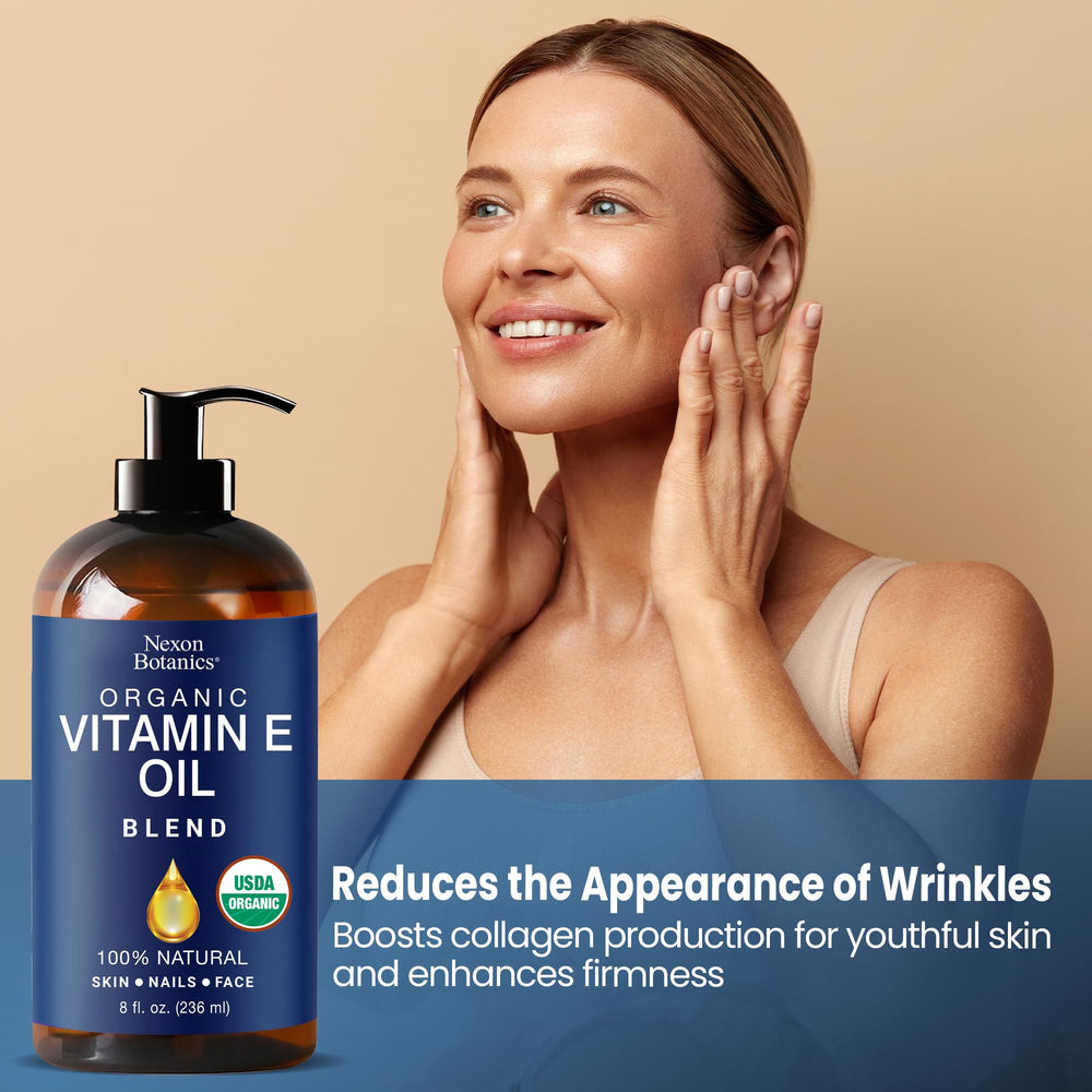 Nexon Botanics Skin care oil blend for daily hydration.