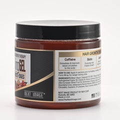 NEXT IMAGE Braid Locking Gel application on braid demonstrates easy smoothing and setting