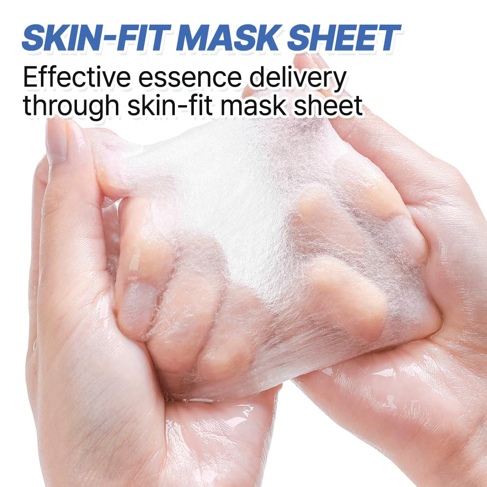 NEXTBEAU Hyaluronic Acid sheet mask for deeper hydration.