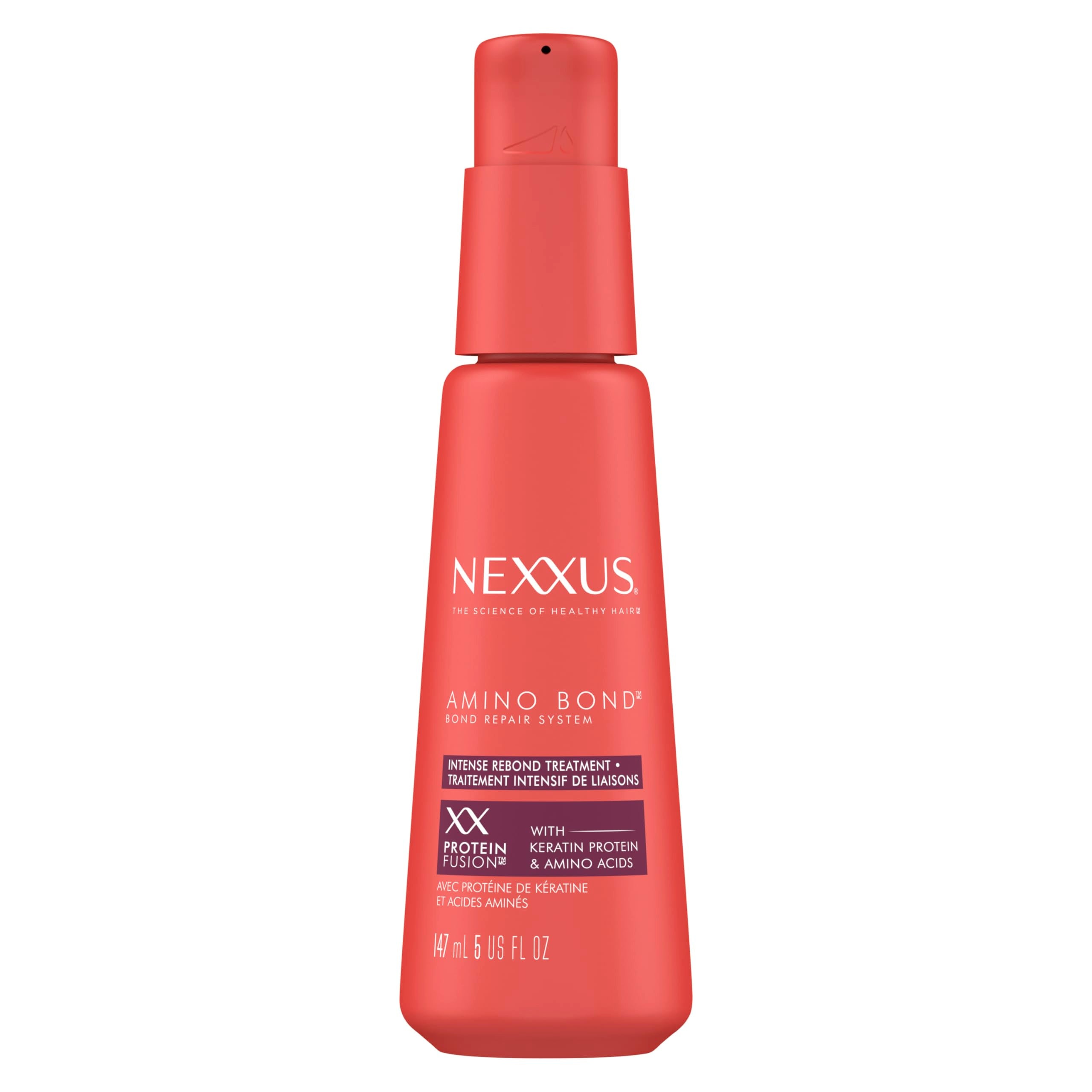 Nexxus Amino Bond Intense Bonding Treatment bottle for stronger, damage-resistant hair