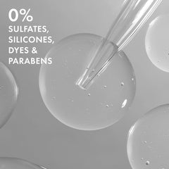 Nexxus Clean & Pure detox shampoo application demonstrates gentle cleansing and hydration