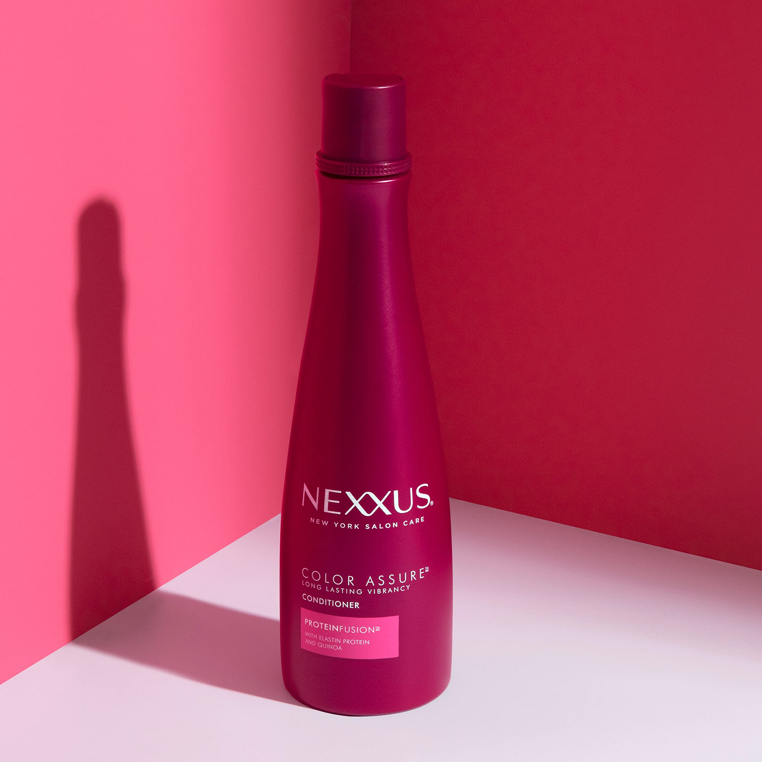 Nexxus Color Assure conditioner smooths and detangles color treated hair