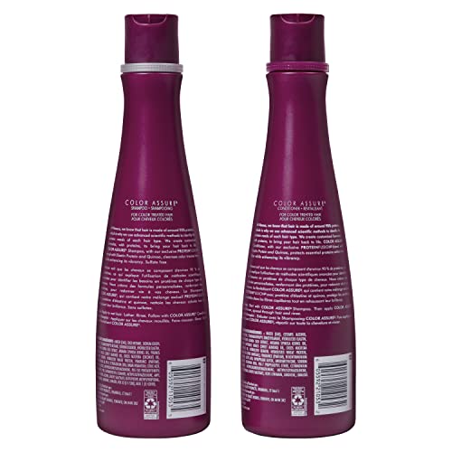 Nexxus Color Assure conditioner tube nourishes color treated hair for softness
