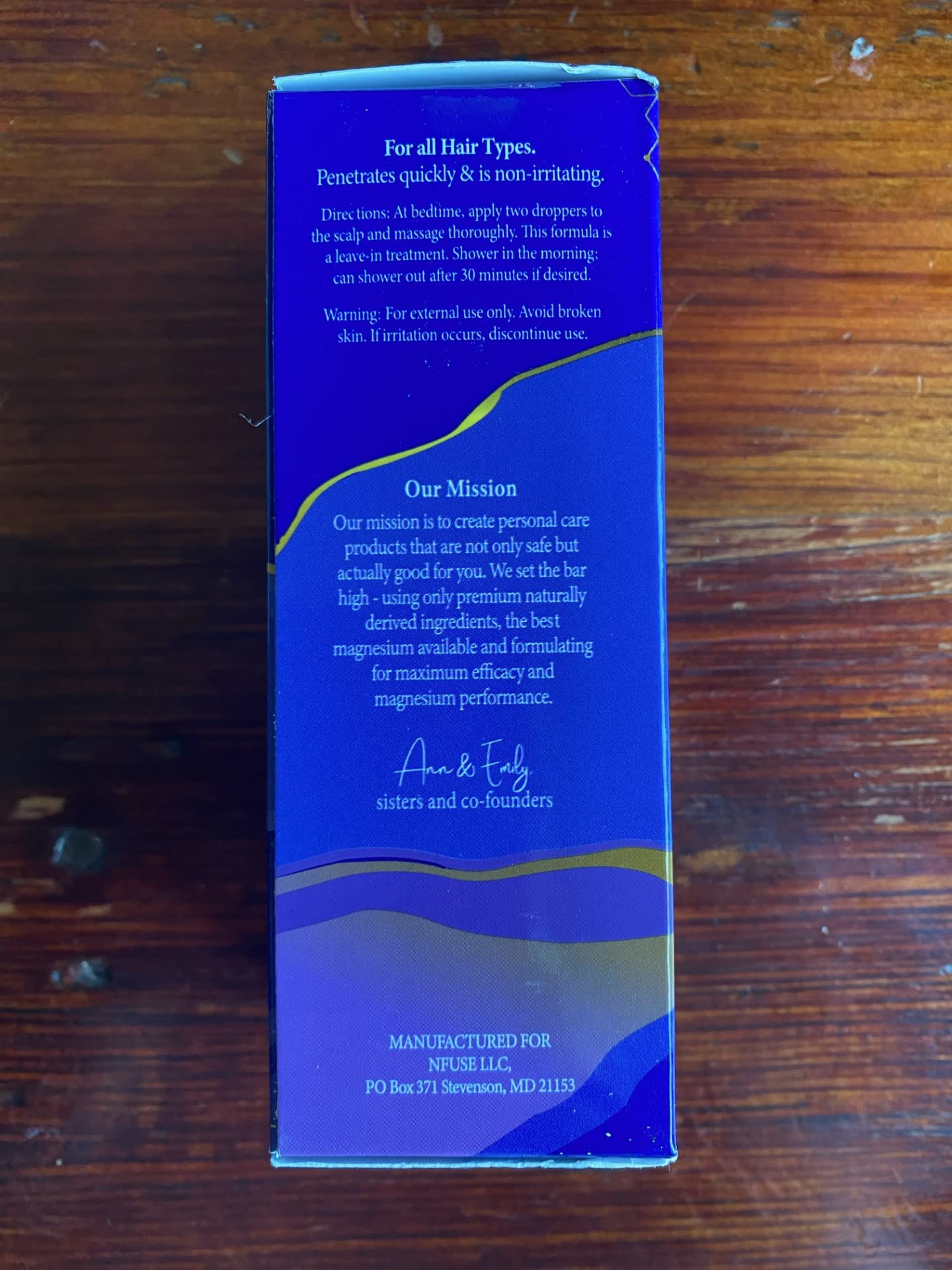 nfuse NightCap Serum – Vegan et sans cruauté