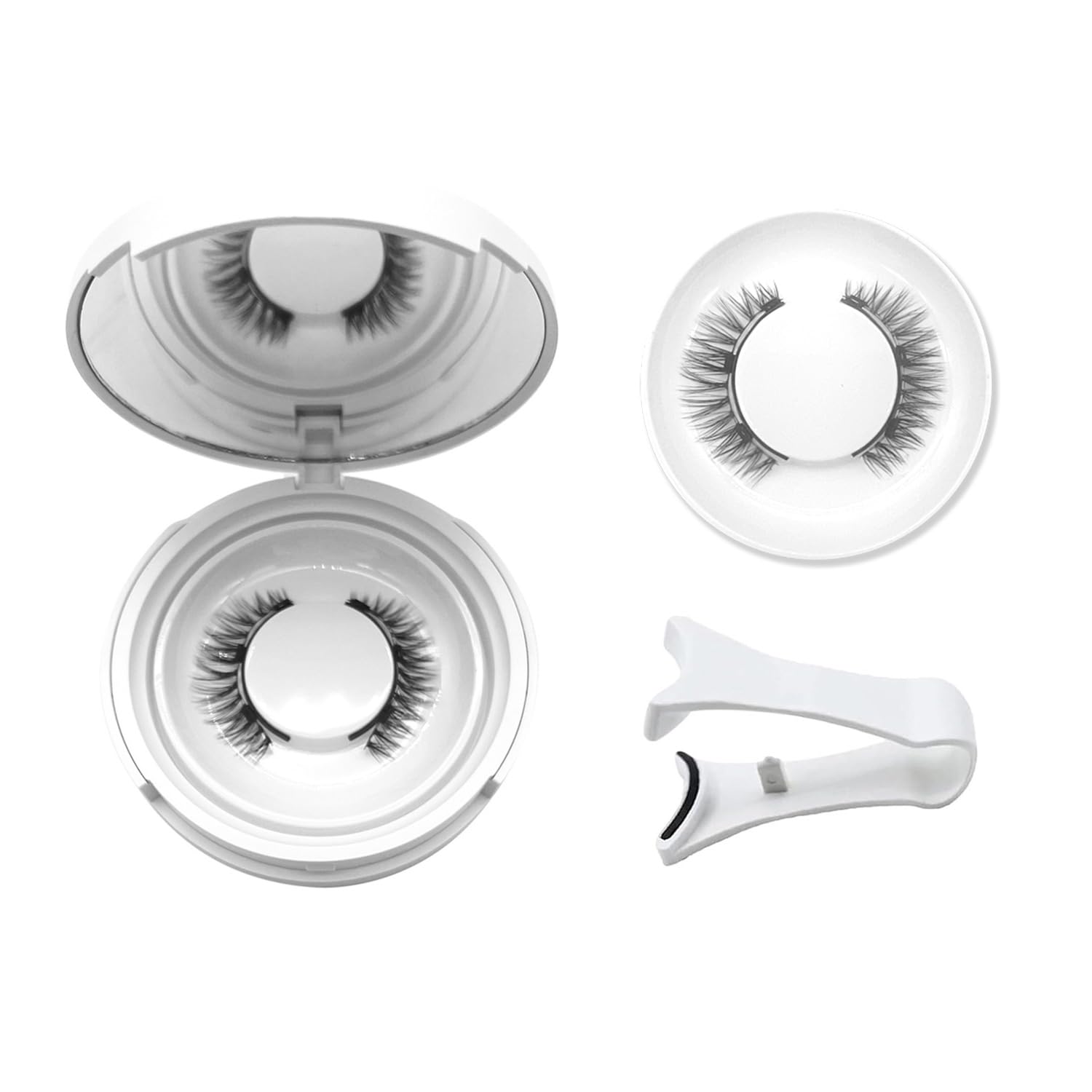 NGWDBA Hunnyfit lashes packaging showcases eco-friendly, reusable design.