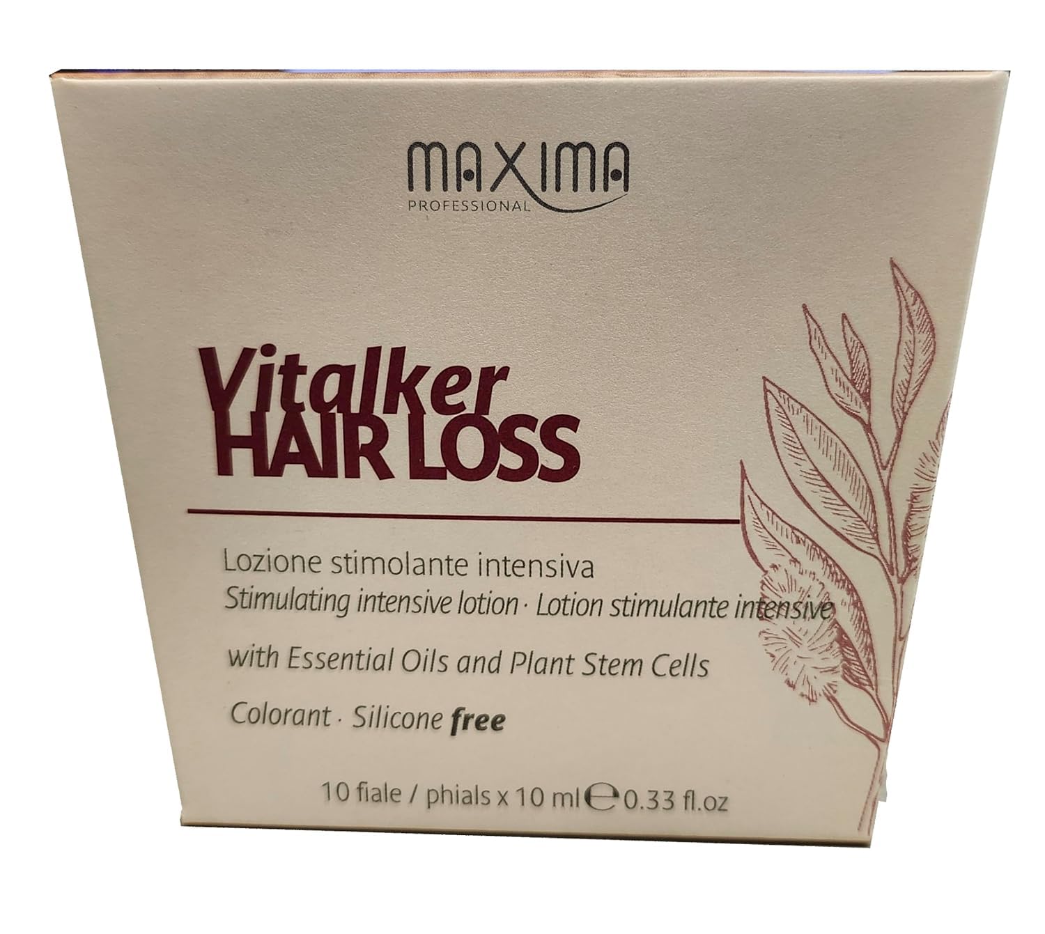 NHP Vitalker bottle pour demonstrates easy, targeted scalp nourishment for healthier hair.