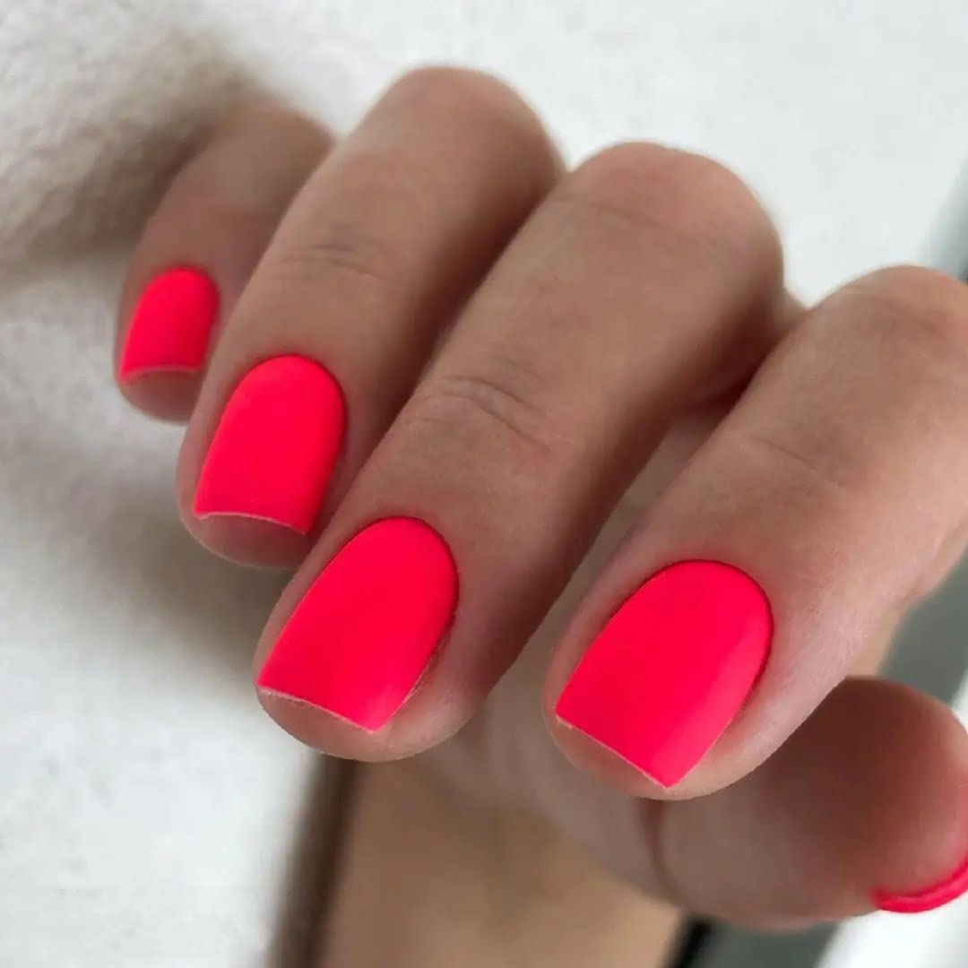 IN.HYPE neon-pink-84 bottle showing vibrant long-lasting color for nails.