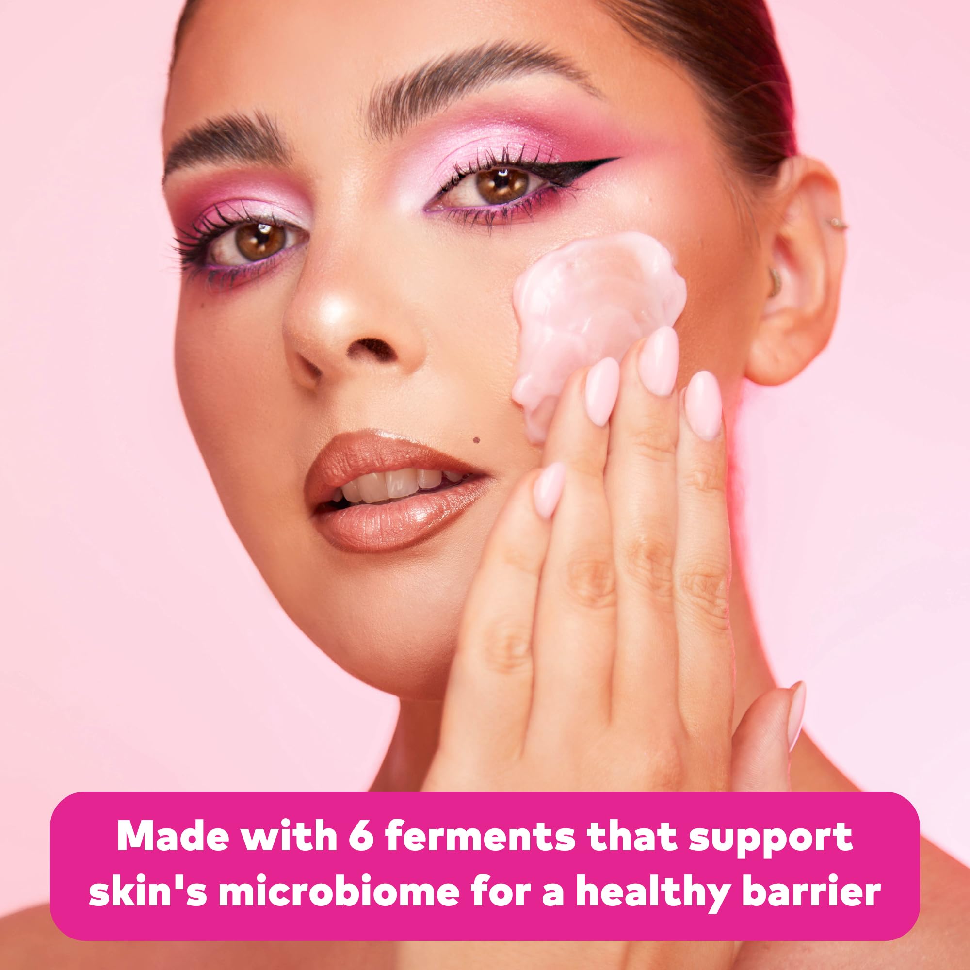 Niacinamide helps even skin tone while cleansing gently