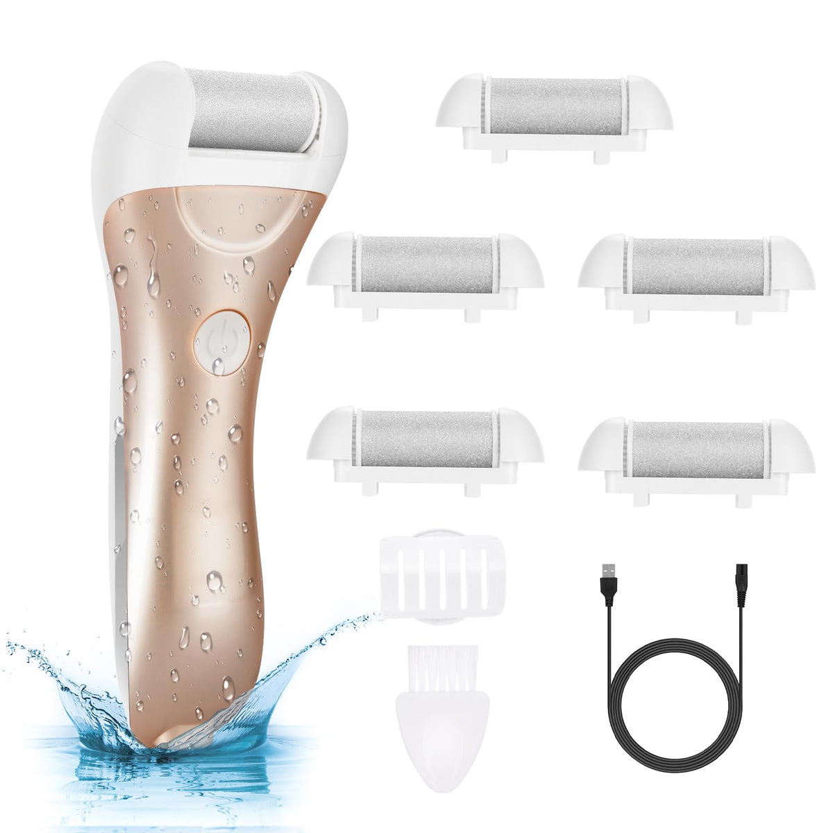 NiceBirdie callus remover feet assembly for at-home pedicure convenience