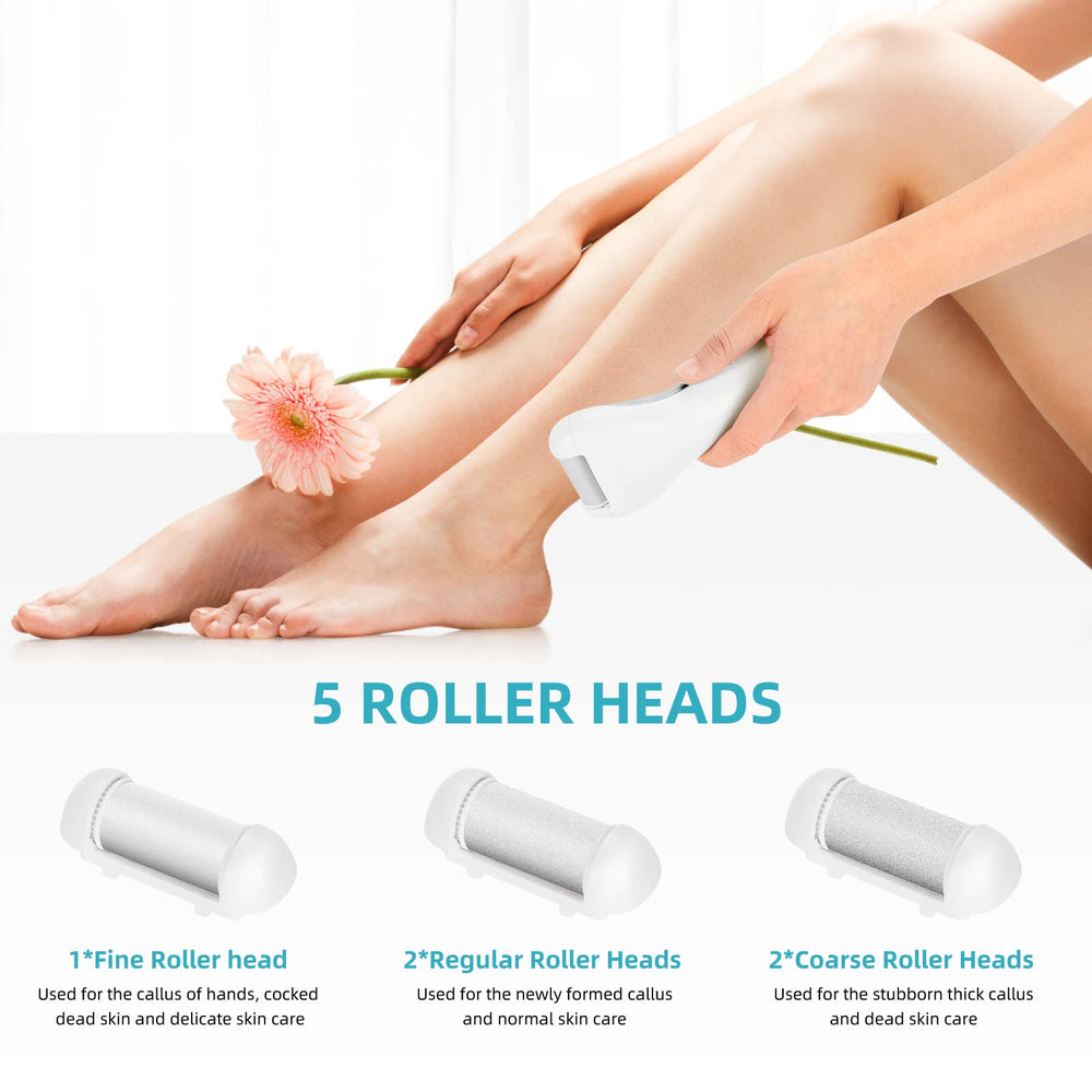 NiceBirdie rotating heads set demonstrates customization for different skin textures.