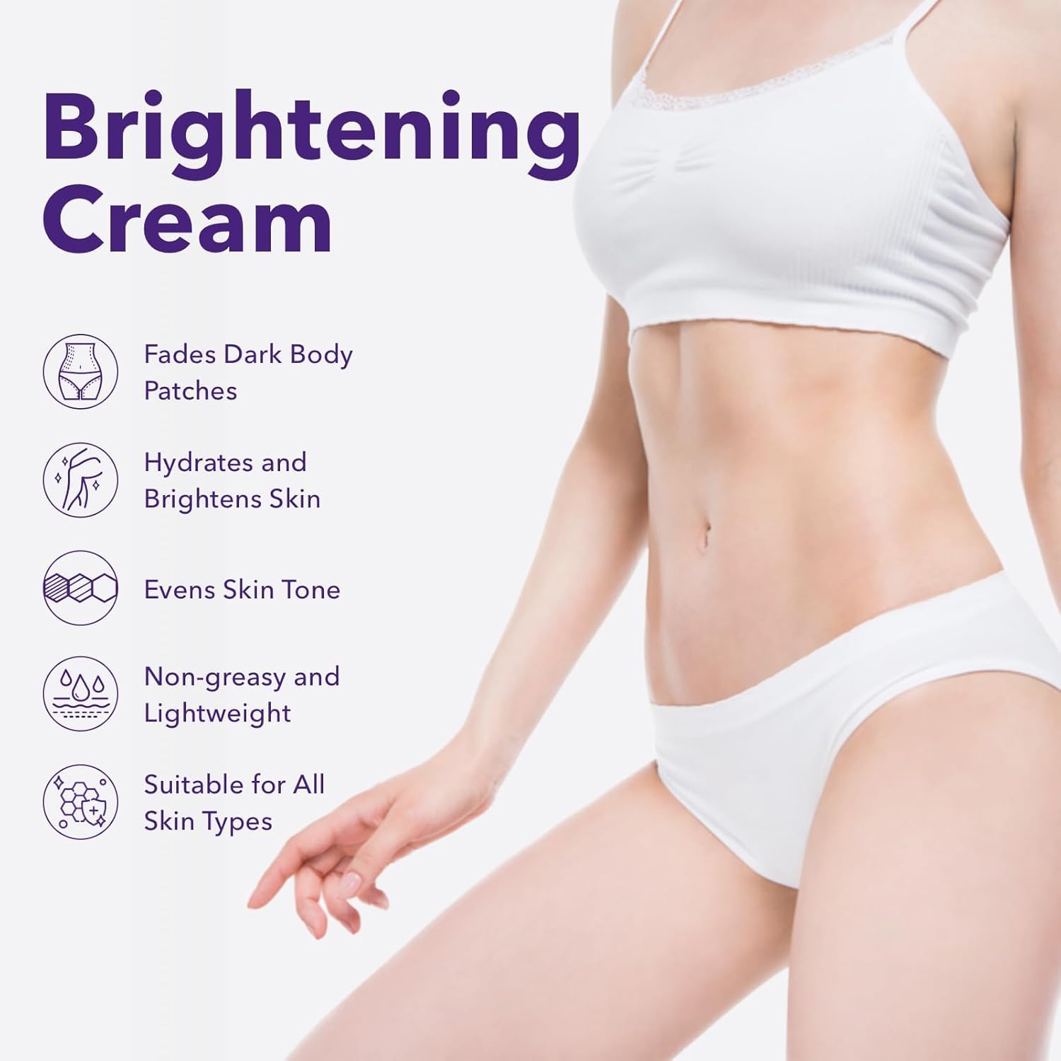 NiceGo inner thigh toning cream for delicate skin.