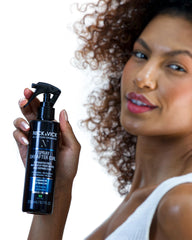 Nick Vick Day After Curl Definer frizz smoothing enhances shine and manageability.