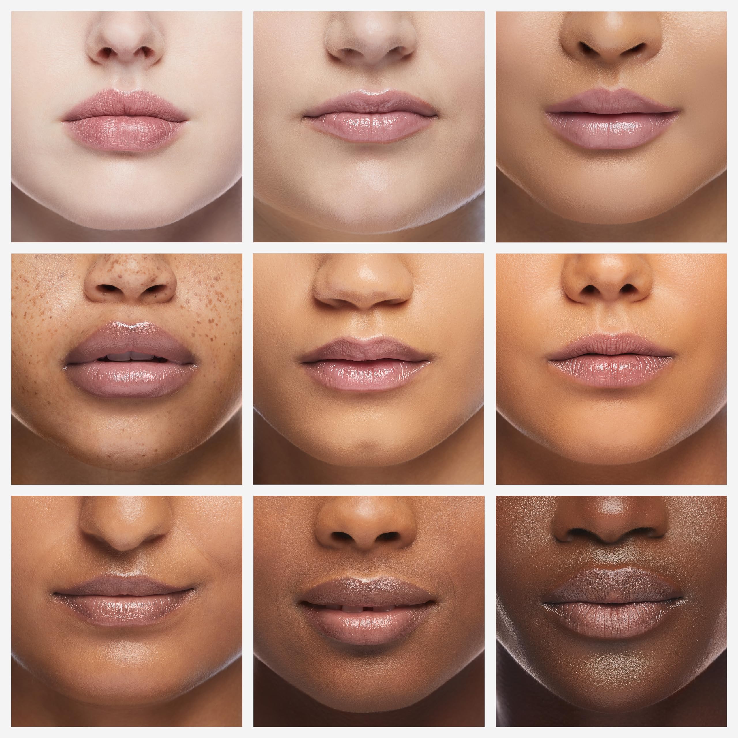 Nicka K New York Shea Butter Lip Therapy in use, smoothing lips and providing protection.