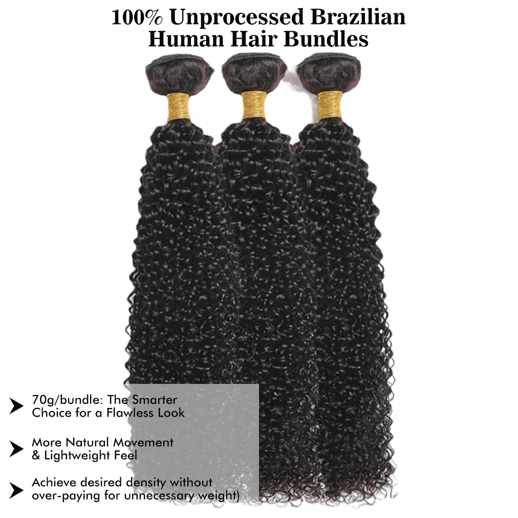 NICMISS kinky curly bundles three bundles on display for full-head fullness