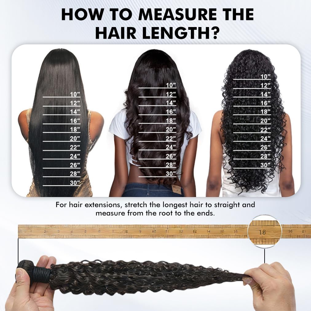 NICMISS kinky curly bundles length range 14-18 inches for natural-looking length