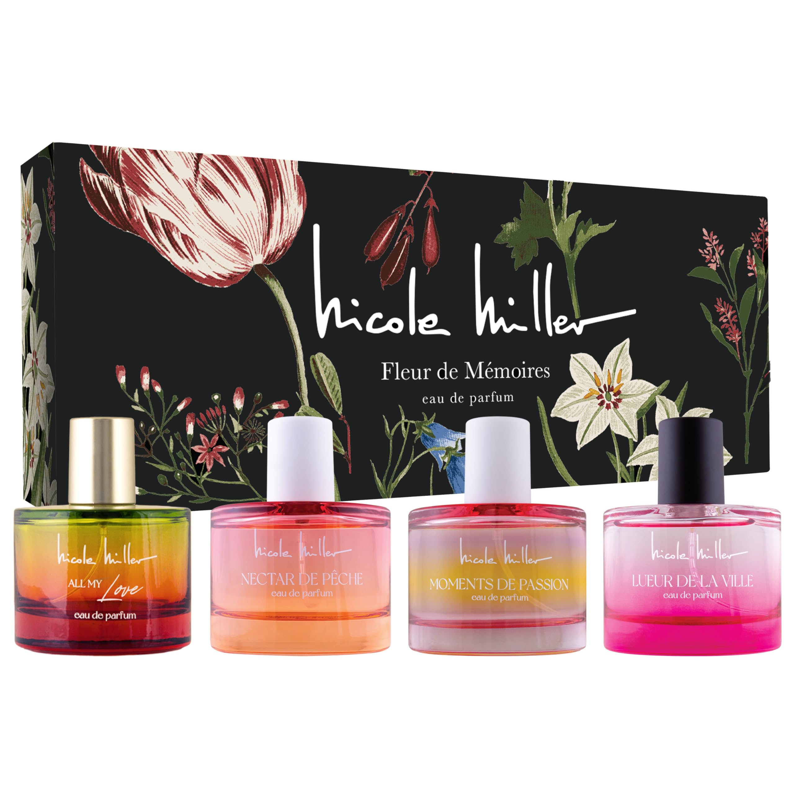 Nicole Miller Fleur de Memoires All My Love EDP bottle for an evening scent