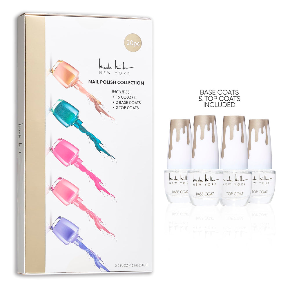 Nicole Miller New York base coat bottle priming nails for smooth adhesion