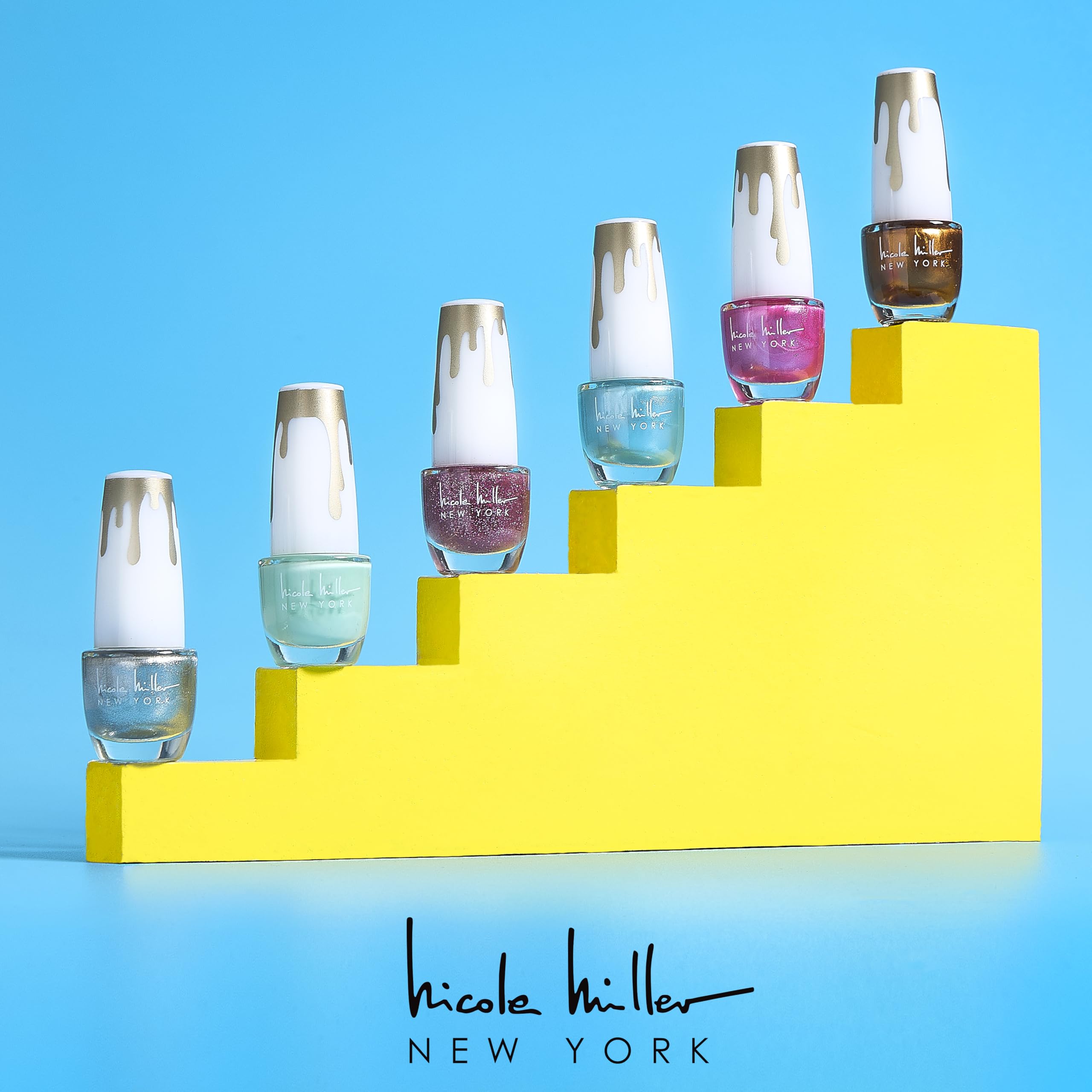 Nicole Miller New York at home manicure setup ready for a DIY spa day