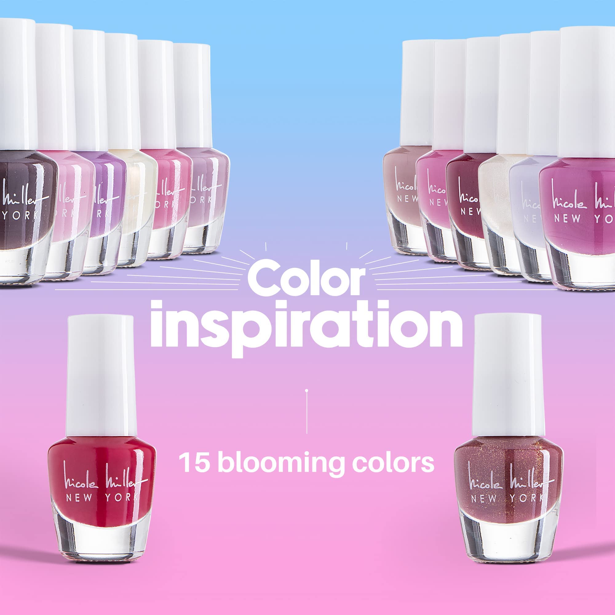 Nicole Miller New York mini nail polish set box ready for gifting or party favors