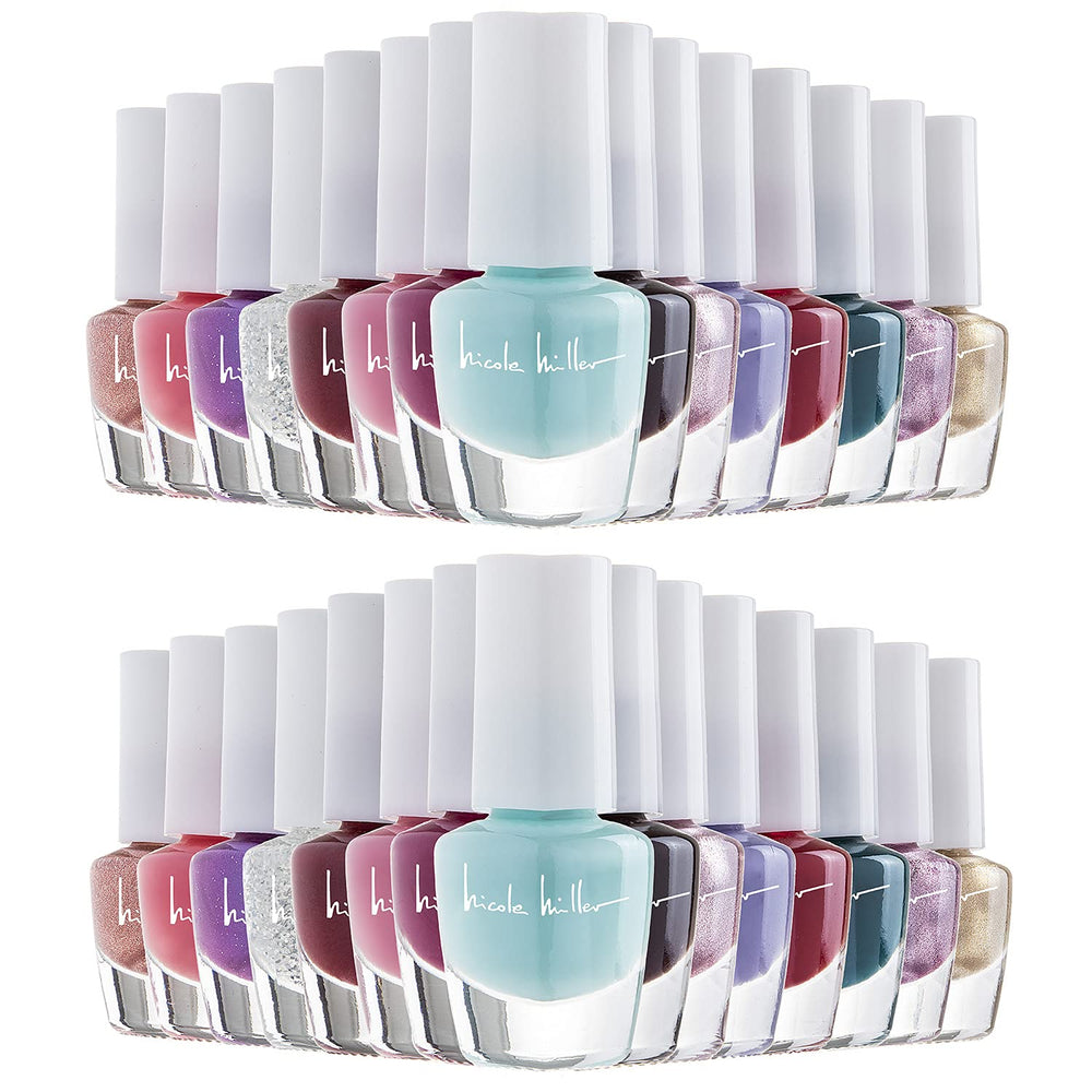 Nicole Miller New York mini polish color swatch for quick shade selection.