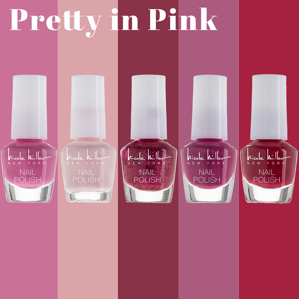 Nicole Miller New York mini nail polish set gift-ready packaging for a thoughtful present.