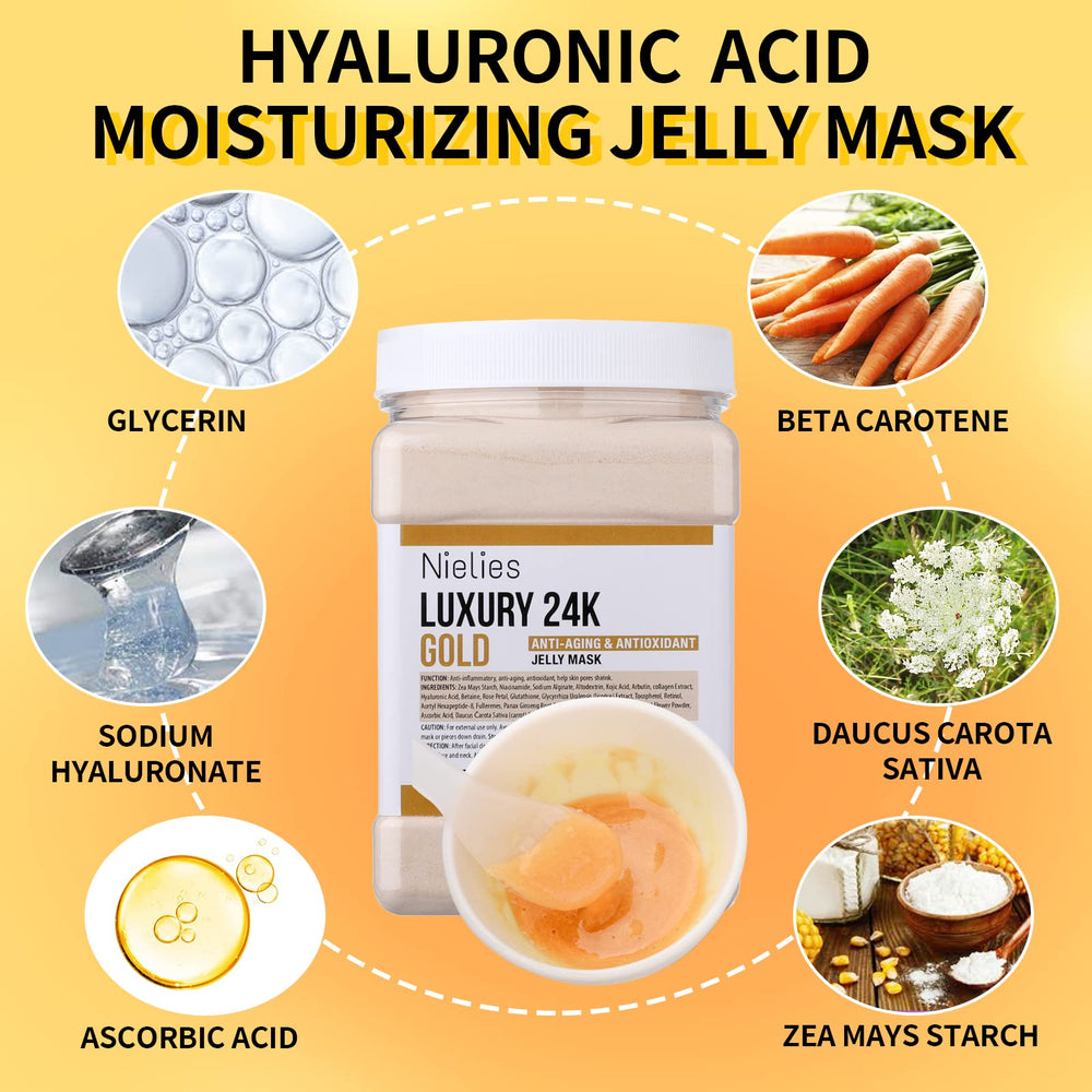 Nielies Jelly Mask cooling and calming soothes sensitive skin.