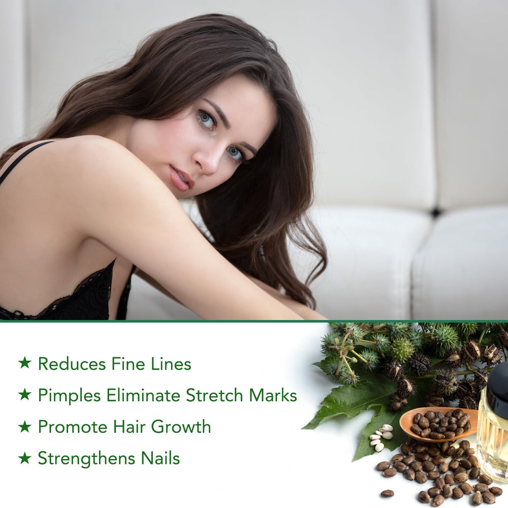 NIFEISHI castor oil hydrates and soothes facial skin.