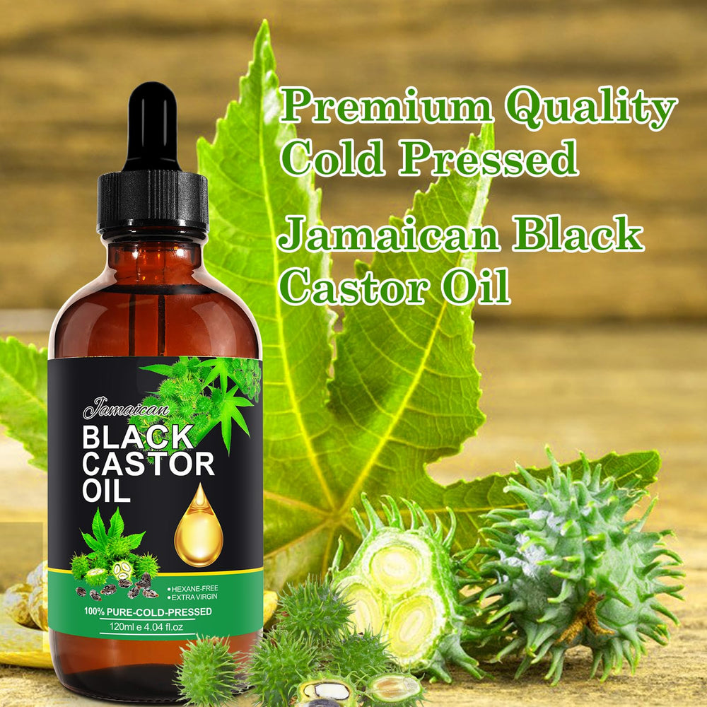 NIFEISHI castor oil beside natural ingredients for DIY skincare