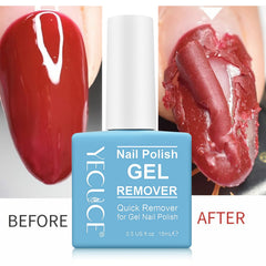 NIFEISHI remover waiting 3–5 minutes to lift gel polish easily