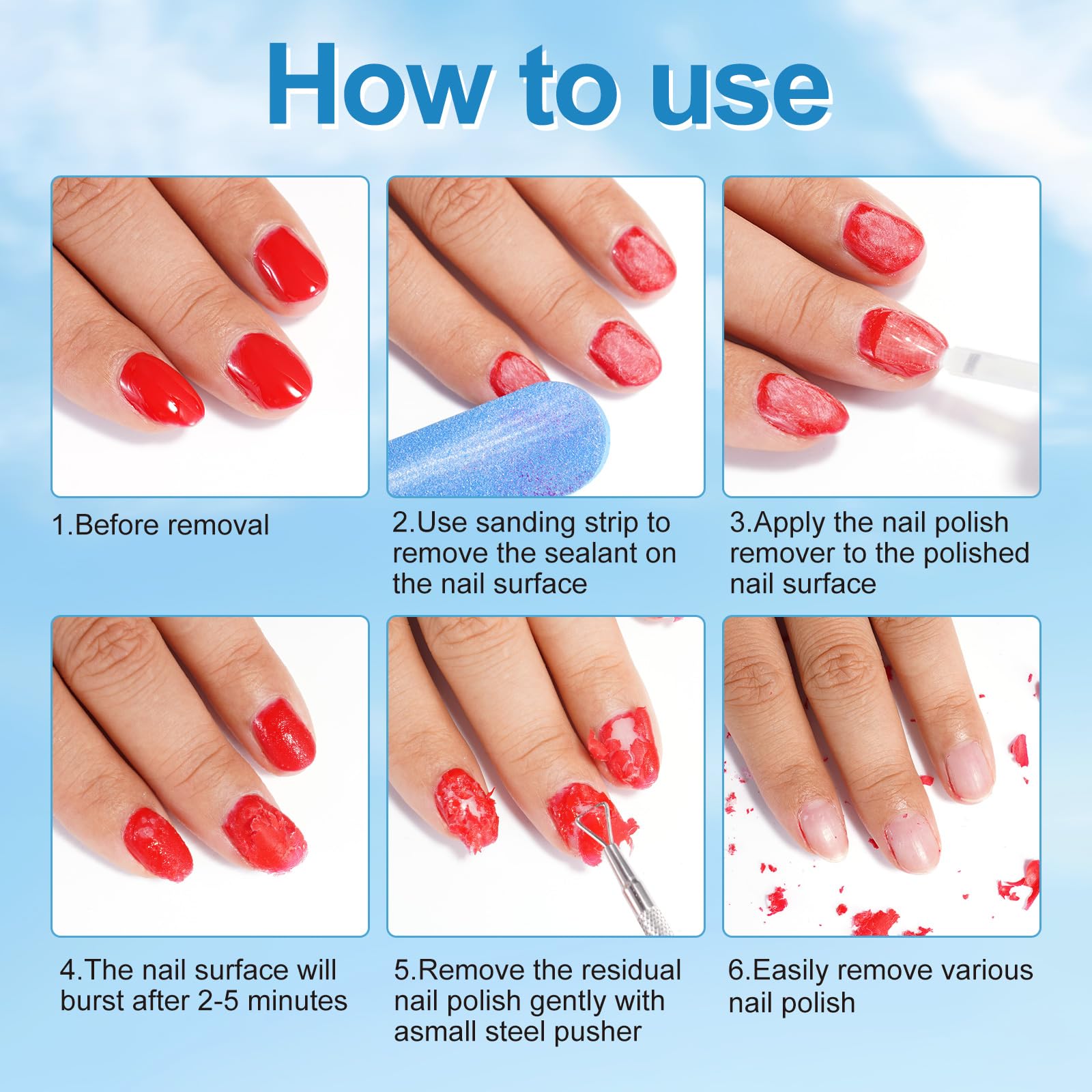 NIFEISHI remover demonstrates quick 3–5 minute action.