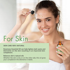 NIFEISHI rosemary oil with eyebrow brush for brow conditioning.
