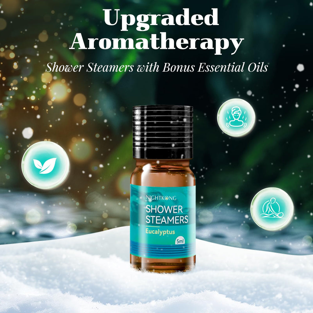 NightKong 5ml eucalyptus oil included for aroma customization.
