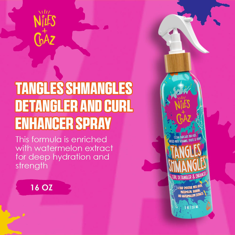 Soft hair texture after using Tangles Shmangles on waves