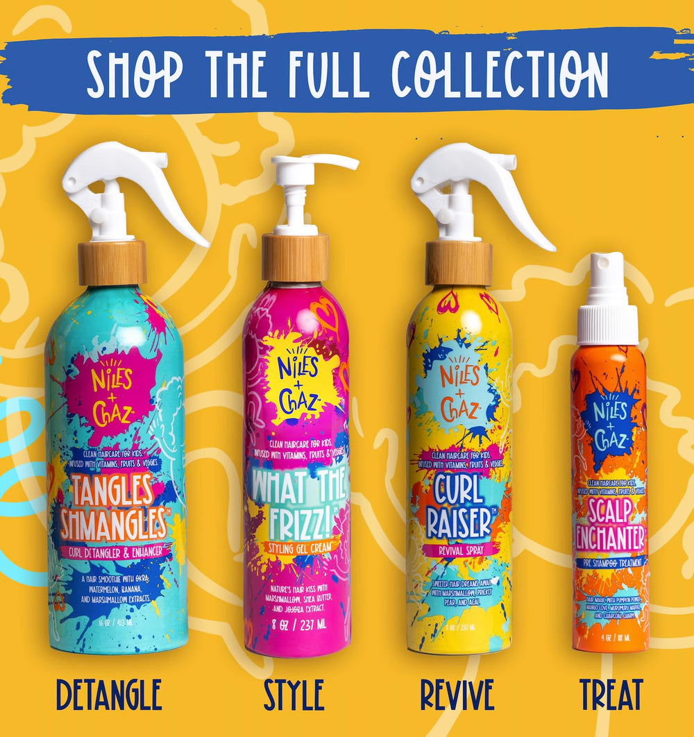 Niles + Chaz gel finish adds a healthy shine to hair.