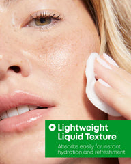 Ingredients graphic showing azelaic acid, AHA, BHA for even tone.