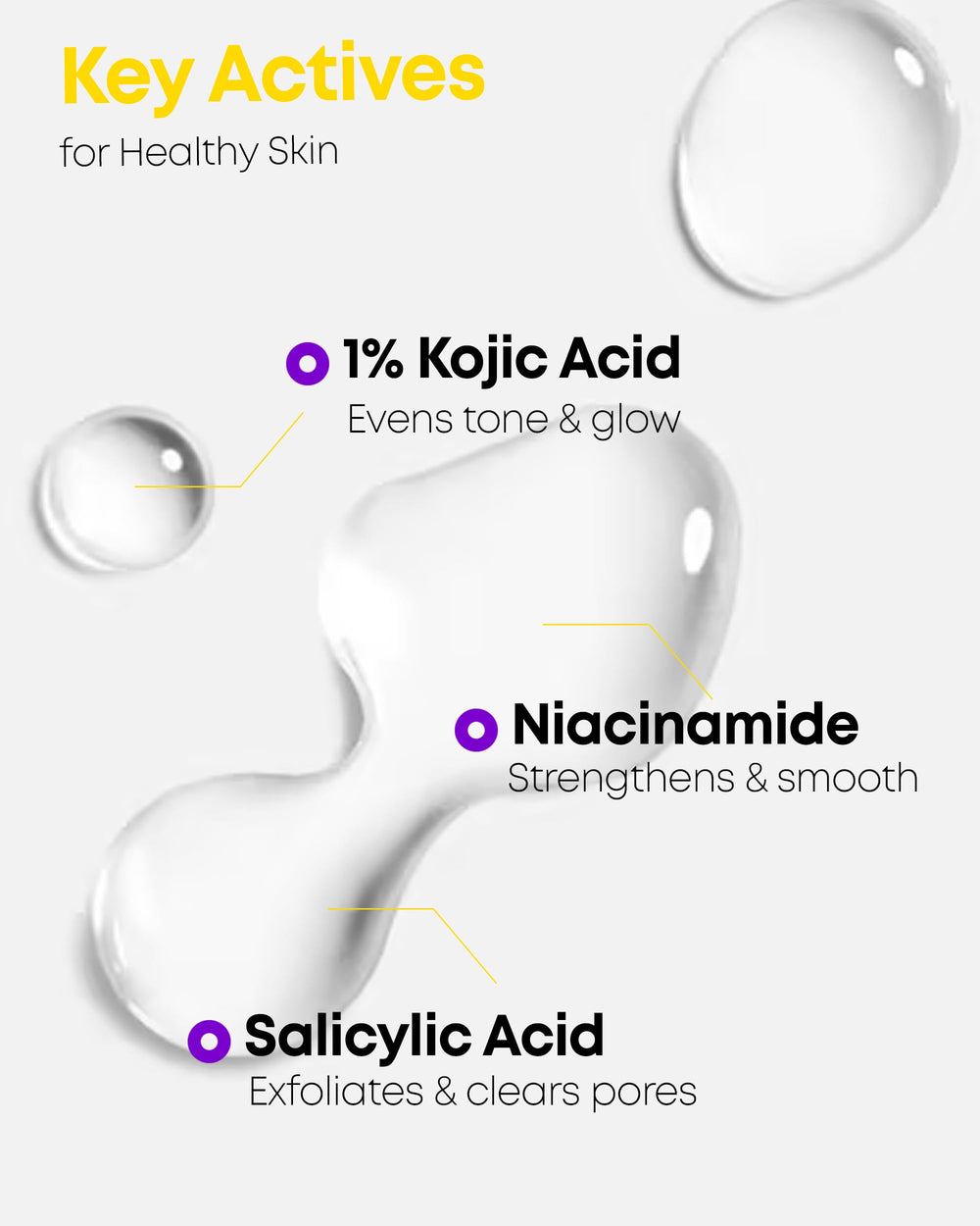 NINELESS probiotic blend bottle emphasizing microbiome balance and skin resilience.