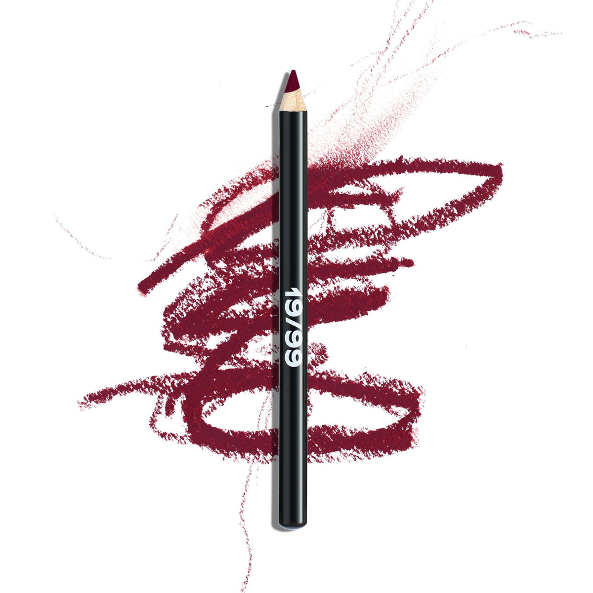 NINETEEN NINETY NINE 19/99 precision color pencil glide swatch shows smooth pigment payoff