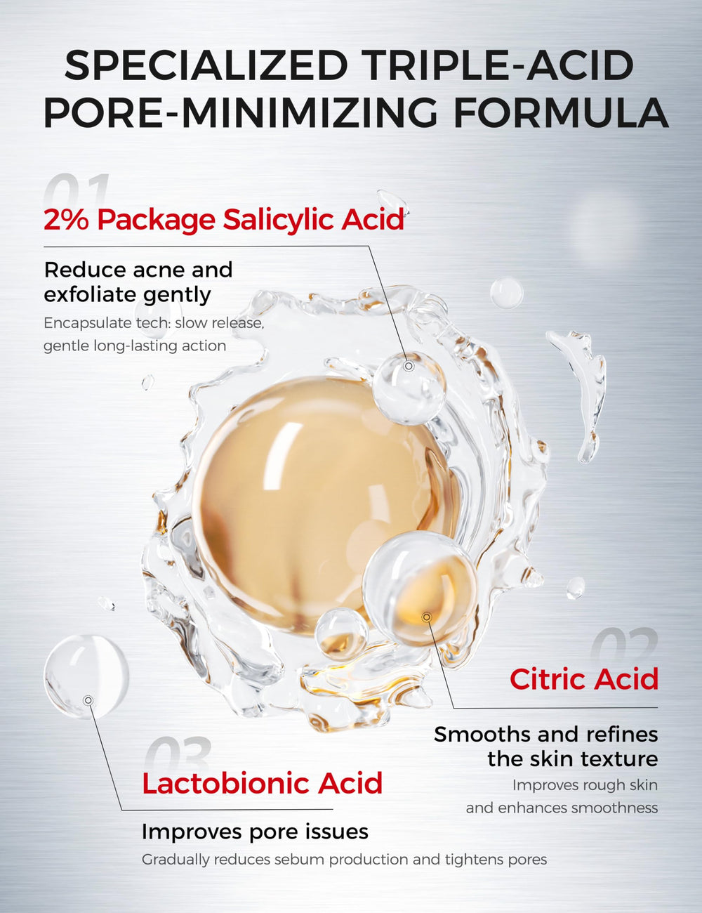NING DERMOLOGIE niacinamide tranexamic acid resveratrol ingredients label for even skin tone