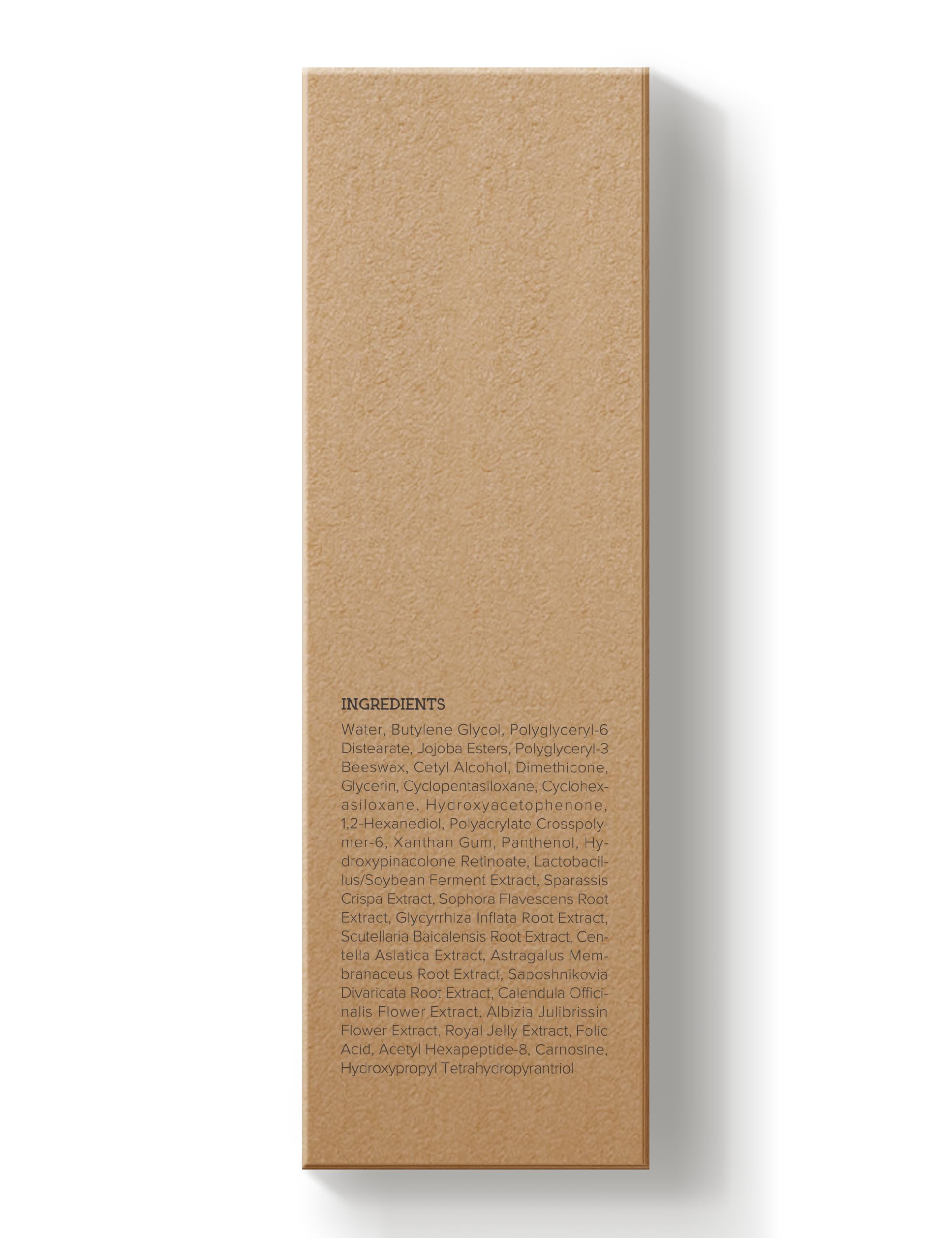 NING DERMOLOGIE Retinol Serum packaging close-up signals clean beauty values