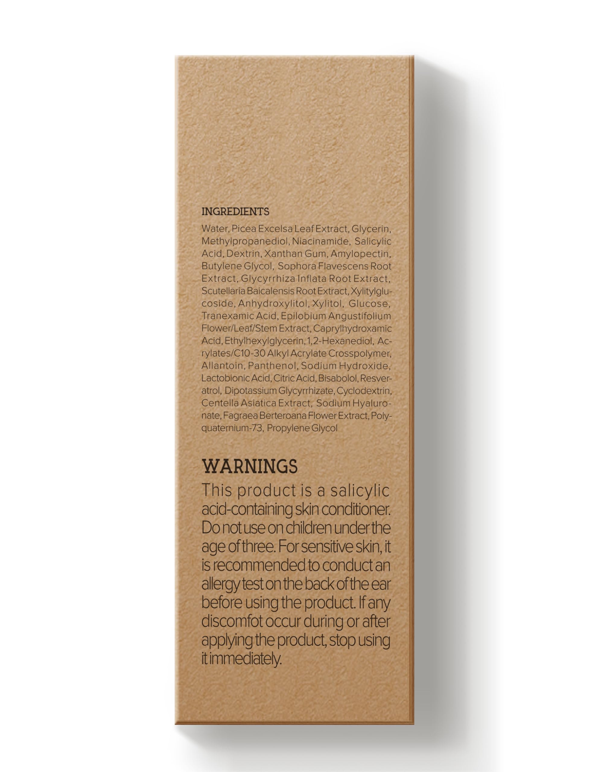 NING DERMOLOGIE textured skin closeup beauty shot