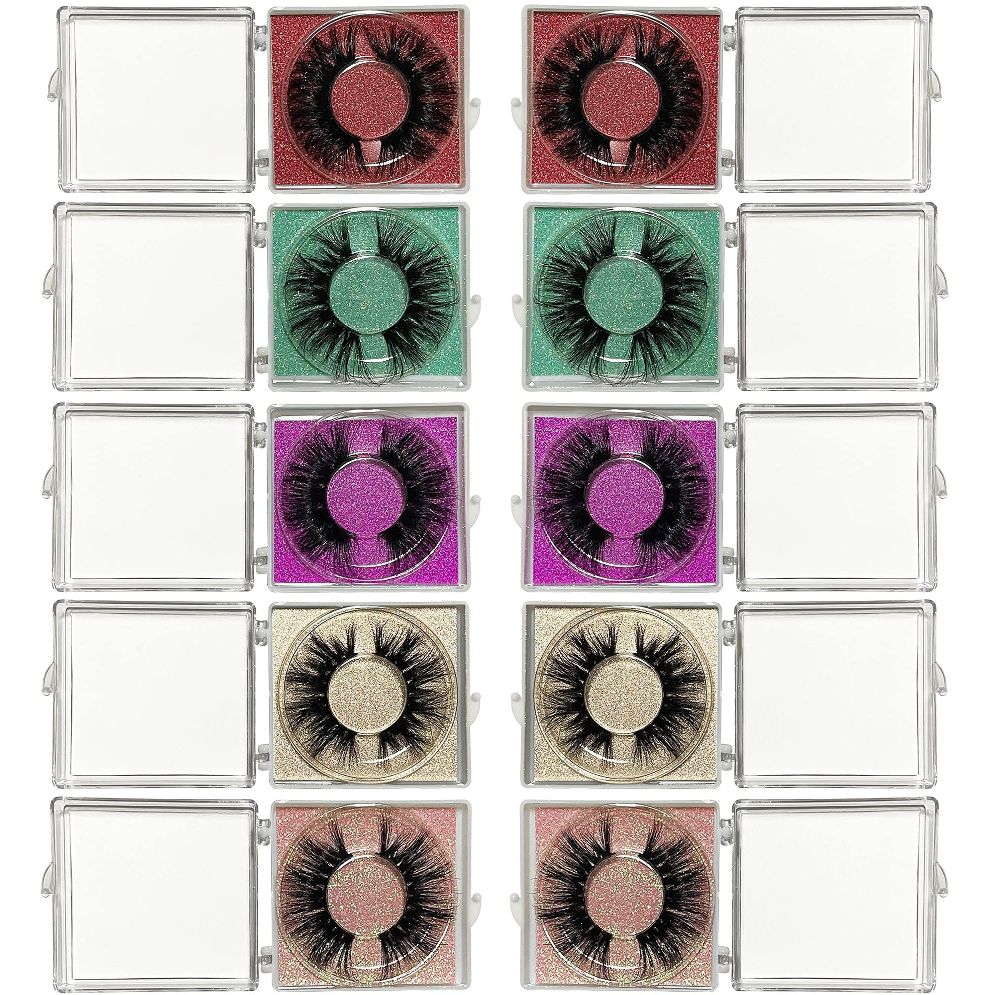 Ninglash cruelty-free Siberian mink fur lashes with a soft, natural feel.