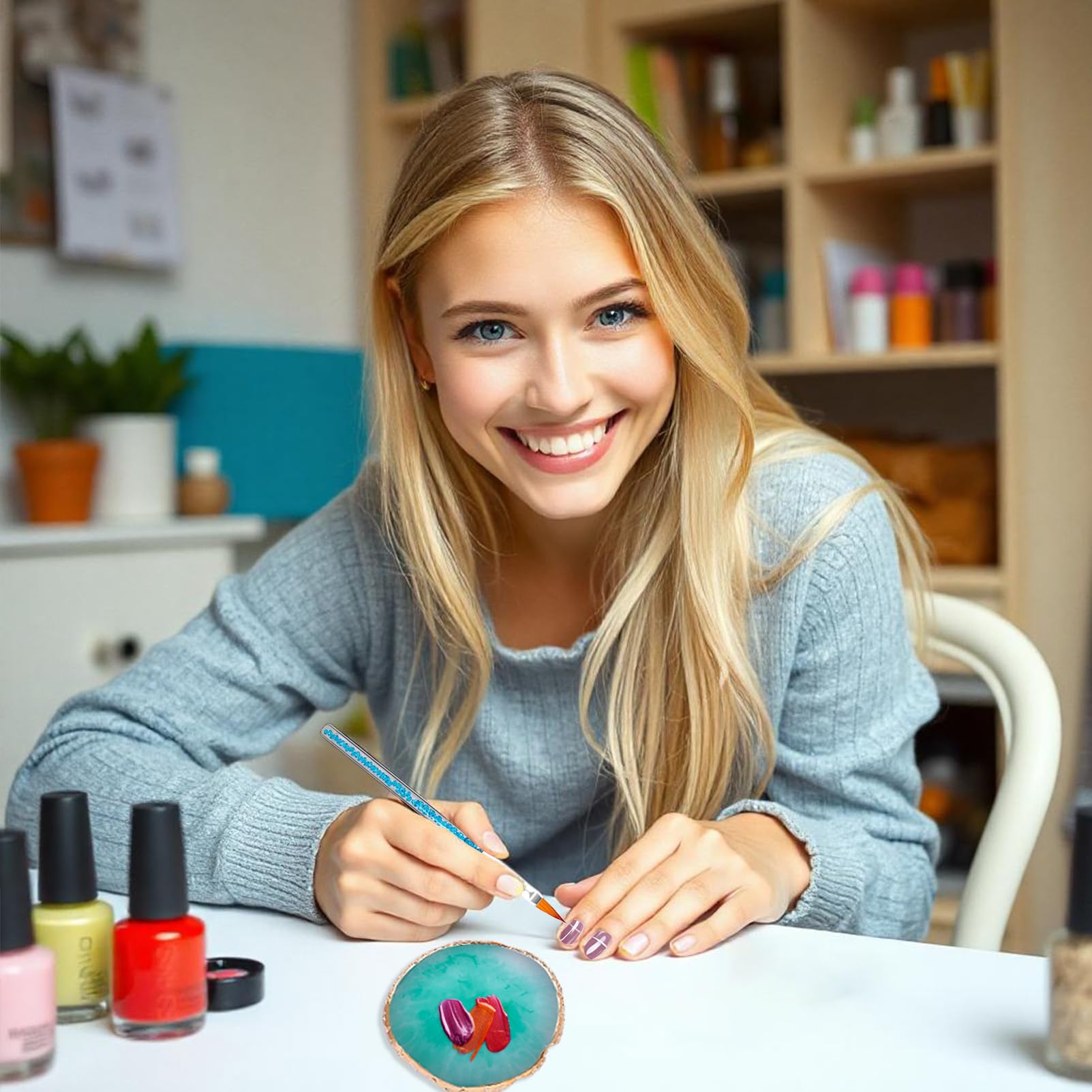Ningrou nail art tools set for DIY at home or salon use