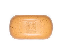 Ninon Shea Butter Soap Bars ingredients highlighted: African shea butter, black seed oil, oats.